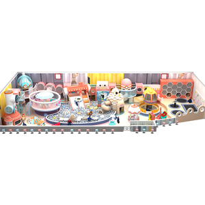 Aire de jeux intérieure pour tout-petits, aire de jeux pour bébés, trampoline, aire de jeux souple pour enfants, tour de modélisation décorative, <span class=keywords><strong>maison</strong></span> pour enfants à <span class=keywords><strong>vendre</strong></span> - Product Image 1