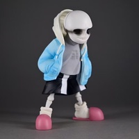 Figurine Anime GK Undertale Boss aux Yeux Lumineux, Modèle de Poupée Tendance, Décoration et Jouet Tendance