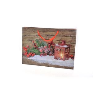 ซองของขวัญโคมไฟคริสต์มาส 157 กรัม 55X24X40 - Product Image 1