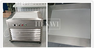 Mesa de enfriamiento de pintalabios Henwi, <span class=keywords><strong>temperatura</strong></span> ajustable para un enfriamiento y solidificación eficientes del bálsamo labial <span class=keywords><strong>en</strong></span> la fabricación de maquillaje. - Product Image 6