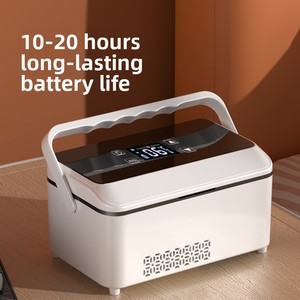 Mini Caja de Almacenamiento Portátil Recargable de Doble Uso con Pantalla Táctil para Coche y Hogar, con Puerto USB - Product Image 5