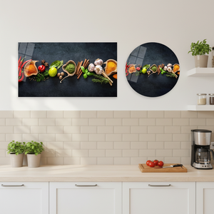 Printed <b>Canvas</b> Spice Art Kitchen <b>Wall</b> Decor-Art Deco Panel Hanging <b>Wall</b> Art Elegant & Artistic Design - Product Image 2