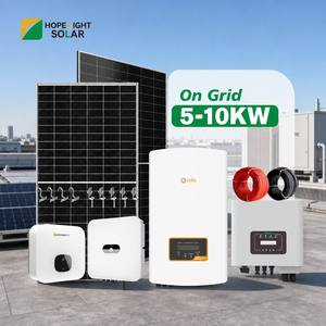 Sistema Solar Conectado a la Red de 6kw <span class=keywords><strong>10kw</strong></span> con Inversor de Cadena para Uso Residencial - Product Image 1