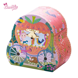 Caja <span class=keywords><strong>de</strong></span> Música con Forma <span class=keywords><strong>de</strong></span> Carruaje <span class=keywords><strong>de</strong></span> Calabaza - Joyero <span class=keywords><strong>de</strong></span> Papel <span class=keywords><strong>de</strong></span> Princesa con Figura Giratoria, <span class=keywords><strong>Canciones</strong></span> Personalizadas y Espejo, Regalo <span class=keywords><strong>de</strong></span> Cumpleaños para Niños - Product Image 2