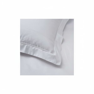 Vente en gros Linge de lit d'hôtel 100% coton Draps housses et plats design grille uni blanc pour hôtels 5 étoiles - Product Image 1