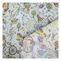 Tissu Voile Japonais 100% Coton Personnalisable à Impression Numérique, Motif Dessin Animé Mignon, Populaire, Écologique, pour Jouets Artisanaux pour Enfants - Vente Directe Usine