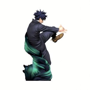 Véritable 20CM PVC Anime Figure Fushiguro Megumi Noir Uniforme Scolaire Modèle Poupée Jouet Vente en Gros Cadeau Collection Ornement Boîte - Product Image 4