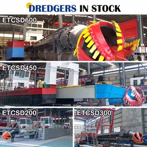 Pompe de dragage modulaire de 10 pouces avec moteur de 250 kW et moteur diesel pour <span class=keywords><strong>le</strong></span> nettoyage des lagunes et des embouchures de rivières, équipée d'un treuil de traversée équilibré - Product Image 4