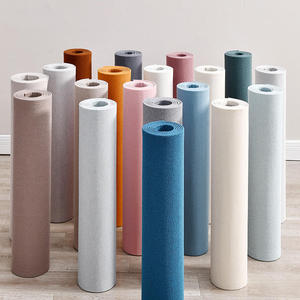 Nuovo Design <span class=keywords><strong>Rivestimento</strong></span> Murale in Tessuto di Lino Materiale Naturale Carta da Parati Decorazione Casa Autoadesiva - Product Image 1