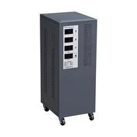Stabilisateur de tension triphasé CHINT TNS1 15kVA 30kVA 45kVA 60kVA, régulateur industriel AVR à servomoteur CHNT pour CNC 380V 400V