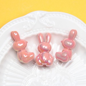 Fabricants Produits en gros Perles de lapin par galvanoplastie ultraviolette Perles en vrac Accessoires de bricolage Accessoires de bracelet - Product Image 2