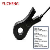 Transformador de Corriente de Núcleo Dividido Tipo Pinza ODM/OEM YC-LQX1 Clase 0.5S 1000A/5A con Abertura de 16mm 25mm 50mm Sin Interrupción de Energía