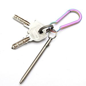 Mini stylos à bille métalliques en gros, en alliage de titane, pour signature professionnelle, avec logo personnalisé, idéaux pour les cadeaux d'événements d'entreprise - Product Image 6