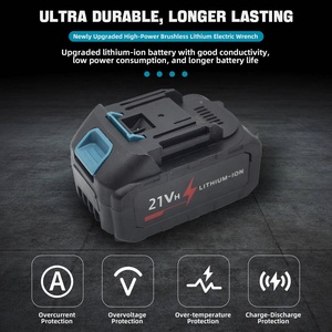 <span class=keywords><strong>Llave</strong></span> <span class=keywords><strong>de</strong></span> <span class=keywords><strong>Impacto</strong></span> Inalámbrica <span class=keywords><strong>de</strong></span> 21V con Motor sin Escobillas, 350Nm <span class=keywords><strong>de</strong></span> Alto Torque, Destornillador para Reparación <span class=keywords><strong>de</strong></span> Automóviles, Mantenimiento <span class=keywords><strong>de</strong></span> Vehículos, Extracción <span class=keywords><strong>de</strong></span> Tuercas <span class=keywords><strong>de</strong></span> Rueda - Product Image 2
