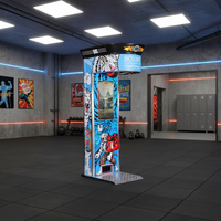 Mesin Crane 3D LCD Sistem Android Beroperasi dengan Koin, Peralatan Video Game dengan Steker Universal dan 110/220V