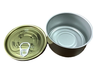 Caja redonda de estaño de aluminio Latas de metal personalizadas Latas de hojalata de <span class=keywords><strong>3</strong></span> piezas para embalaje de alimentos - Product Image 2