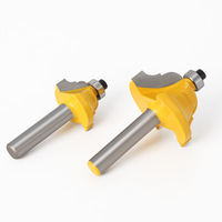Fraise à rainurer circulaire convexe pour portes, fraise à queue CNC à 2 dents en carbure, certifiée CE ISO, personnalisable, support ODM OEM, pour le fraisage