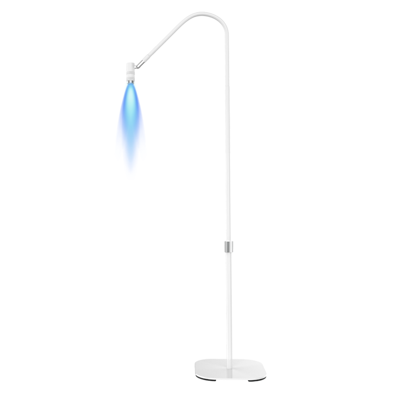 Touch Control UV Lamp Kit LED Light 395-400nm Wavelength 2s Curing Time Adjustable 2-6W Power for Eyelash Extensions Beauty
