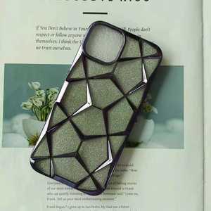 Luxe 3D diamant motif créatif dégradé couleur galvanoplastie coque de téléphone pour Itel A18 A04 <span class=keywords><strong>A60</strong></span> A70 S24 étui de protection - Product Image 2
