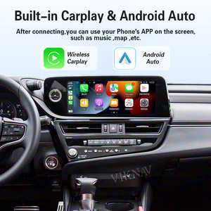 Decodificador de Coche Viknav con Android 13 para Lexus <span class=keywords><strong>ES</strong></span> 2018-2023, Apple CarPlay Inalámbrico, Android Auto, Navegación GPS, Reproductor Multimedia - Product Image 4