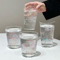 Verre à boire double paroi en borosilicate de haute qualité, original, à changement de couleur, pour boissons froides, petit format, pour la maison