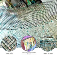 Tirai Foil Bentuk Strip Plastik Warna-warni, Hiasan Rumbai Kustom untuk Ulang Tahun, Pernikahan, Festival, Pesta, Latar Belakang Fotografi, Dekorasi