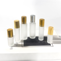 Bouteilles de parfum de luxe à bille, flacons d'huile essentielle, flacons de désodorisant pour voiture, flacons d'huile parfumée 5ml 10ml 15ml, emballage en verre