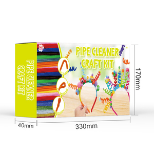 Làm cho thời trang của riêng bạn headbands Cô Gái Tóc Phụ kiện ống Cleaner Chenille STEM làm nghệ thuật Kit - Product Image 3