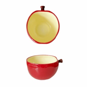 Bol en céramique Lelyi INS, motif dessin animé mignon, style girly, design créatif, élégant et simple, pour desserts frais - Product Image 6