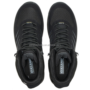 Botas Tácticas para Hombre, Corte Medio, Zapatos para Exteriores, Nubuck Artificial Personalizado, Transpirables, Antideslizantes, Cómodas, Ligeras e Impermeables - Product Image 6