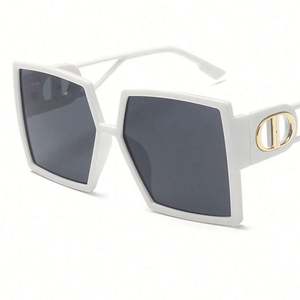 Gafas de Sol de Moda Vintage 2020 para Mujer, Gafas de Sol Negras Extra Grandes con Protección UV400, Montura Cuadrada Grande - Product Image 5