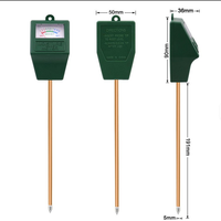IMHOO Capteur d'humidité du sol et hygromètre en métal pour l'agriculture, le jardin, la pelouse, utilisation intérieure/extérieure