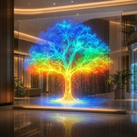 Pantalla LED Transparente y Flexible para Publicidad con Adhesivo