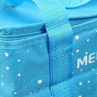 Sac isotherme réutilisable en tissu Oxford 300D, grand format, personnalisé avec logo, pour le stockage alimentaire et la promotion (vente en gros)