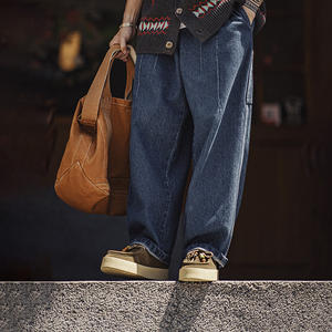 حذاء رجالي من Maden، حذاء قارب للرجال، طراز كلاسيكي لملابس العمل بنعل سميك من جلد الشمواه، حذاء كاجوال منخفض بتصميم قديم للمكتب، شتوي، جاهز للشحن، رائج لعام 2025 - Product Image 5