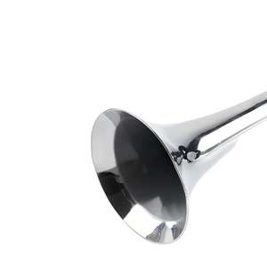 CHSKY 12V 2 voies, haut-parleur de voiture, audio automobile, klaxon à <span class=keywords><strong>air</strong></span> modifié à trois tubes, bouche ronde, électro-plaqué, pour véhicules lourds - Product Image 5