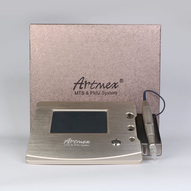 Artmex V7 Tattoo Machine for Permanent Makeup (PMU) Acne Treatment & Wrinkle Remover-Body & Head Use