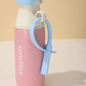 Fashion Milk Vacuum Straw <b>Thermos</b> Cup for Valentine's Day Gift Custom Stainless Steel 6-12 Hours Thermal Insulation Water <b>Bottle</b> - Product Image 4