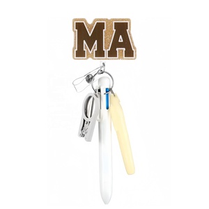 Nueva llegada médico enfermera accesorio conjunto retráctil bolígrafos insignia Clip marcador permanente plegable tijeras insignia titular - Product Image 4