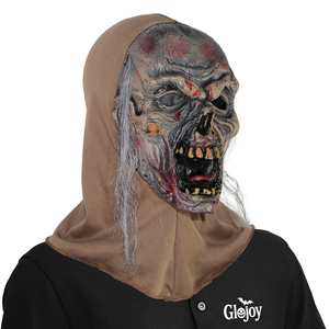 Máscara de Látex Realista Estilo Película de Zombis, Máscara Facial de Zombi para Halloween, Disfraz de Terror, Accesorio de Cosplay - Product Image 3