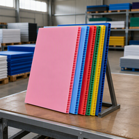 Feuille de plastique ondulé PP durable et réutilisable pour entrepôts de vente au détail et distribution