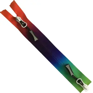Cheaps Wholesale Factory Price Open End Colorful Type Long Chain No.5 Waterproof Zipper
