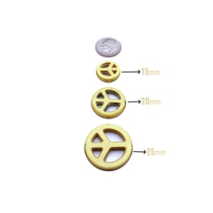 YMJ Multi blu bianco <span class=keywords><strong>verde</strong></span> rosso colore Howlite turchese perline di <span class=keywords><strong>pietra</strong></span> 15mm 20mm sfuso disco perlina moneta per la vendita di gioielli - Product Image 5