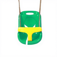 Ensemble de balançoires pour enfants U-jump, intérieur/extérieur, avec ceinture de sécurité, cadre en PVC, pour jardin, aire de jeux, 4 ans+, capacité <100 kg, unisexe