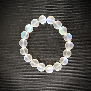 חדש מיסטיקן מיסטיקן בגודל מותאם אישית aurora חרוז בוראליס טרנדי אבן מעובה לבן מזור זכוכית חרוז - Product Image 4