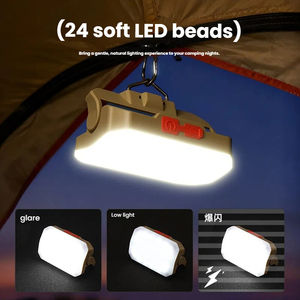 Lámpara LED para Camping, Impermeable IP44, con Batería de Litio, Control Remoto, Construcción Metálica, para Colgar en Tiendas de Campaña, Iluminación de Emergencia - Product Image 2