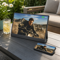 Monitor Portátil Premium de 15.6 Pulgadas FHD 1080P IPS, Pantalla Externa con HDMI Tipo-C para Laptop, Teléfono y Juegos, Venta al Por Mayor OEM