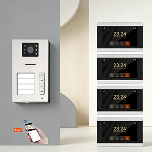 <span class=keywords><strong>Sonnette</strong></span> Vidéo WiFi au Design Moderne pour Système <span class=keywords><strong>d</strong></span>'Interphone 4 Fils dans les Entrées <span class=keywords><strong>d</strong></span>'Usines Industrielles - Product Image 2