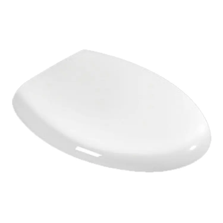 Wholesale cheap PP material white soft closing warm toilet seat cover