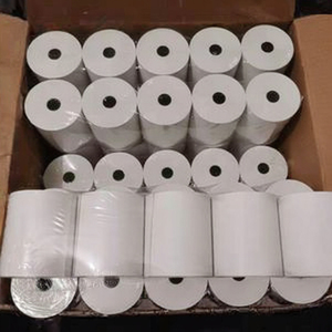 Thermal Paper Rolls <b>White</b> Single Layer Cash Register Paper 80x80mm POS Receipt Paper for <b>Printer</b> - Product Image 6